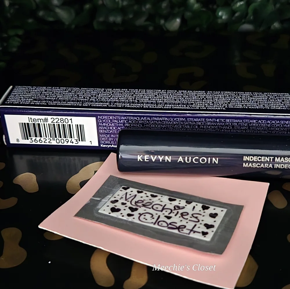 RARE NIB Kevyn Aucoin Indecent Mascara - Full Size Black